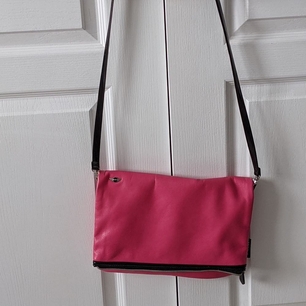 *FREE w/ purchase - Puma pink foldover purse